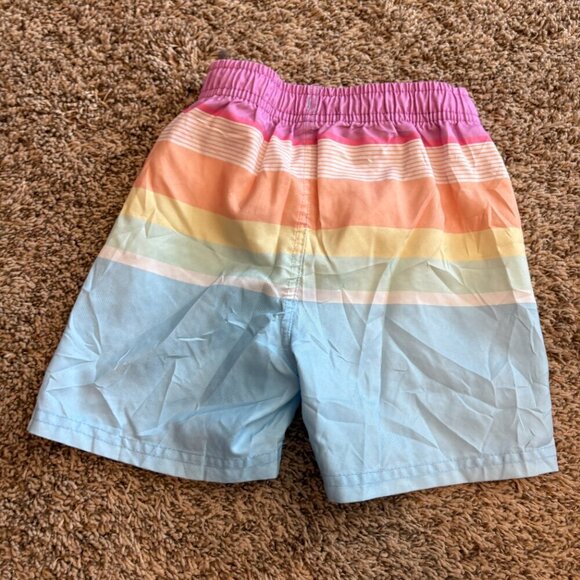 Rugged Butts striped swim trunks - Picture 2 of 3